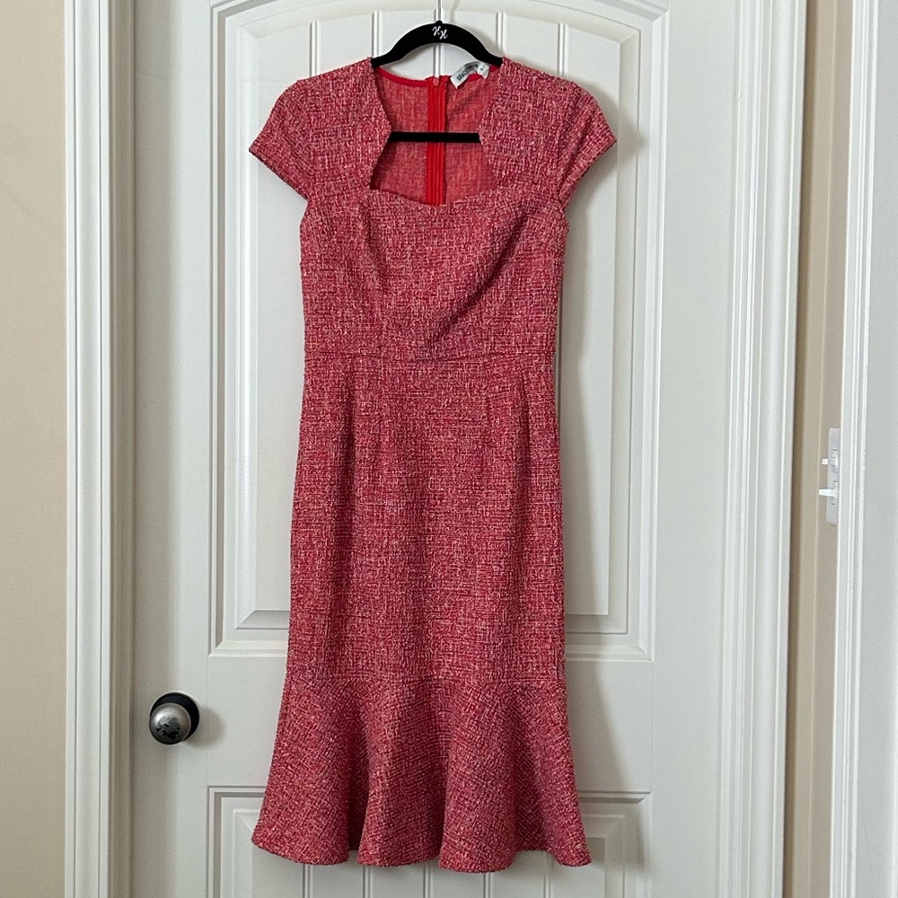 Grace Karin Red Midi Dress